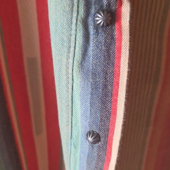 SILVERADO ,THE ASHLEY DUSTER SERAPE Jeans Vibrant Multicolor Jacket,SZ XS. - Picture 5 of 9